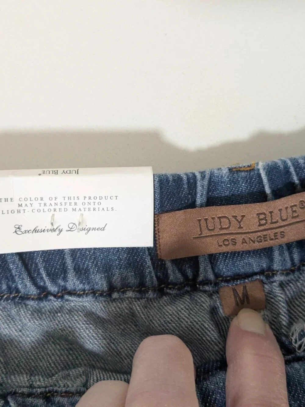 Brand New Judy Blue Jean Featherweight Shorts Size Medium - Picture 3 of 6